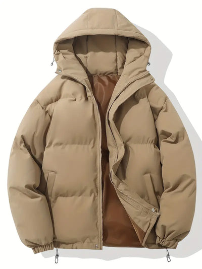 Casey - Lined winter jacket with hood