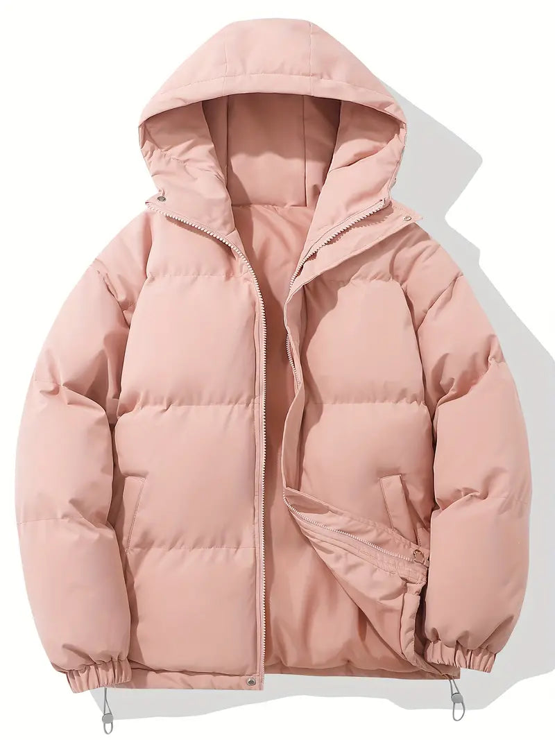 Casey - Lined winter jacket with hood