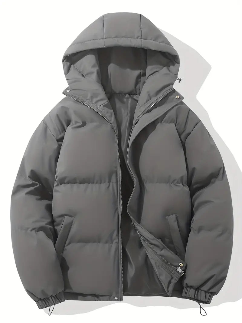 Casey - Lined winter jacket with hood