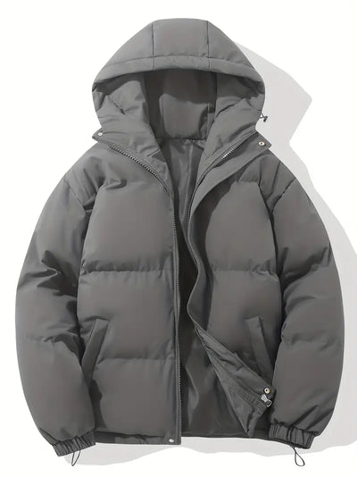 Casey - Lined winter jacket with hood