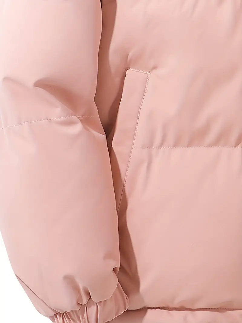 Casey - Lined winter jacket with hood