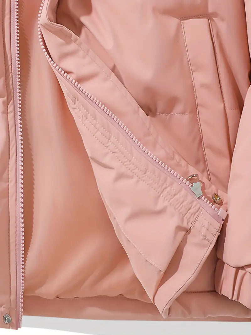 Casey - Lined winter jacket with hood