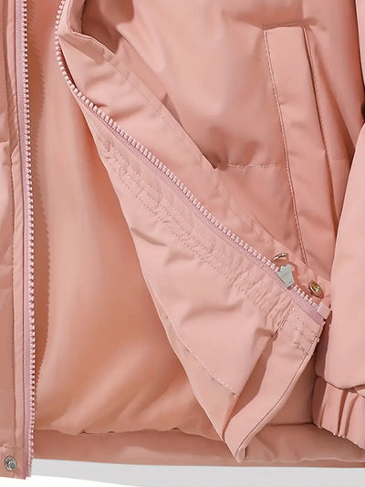 Casey - Lined winter jacket with hood