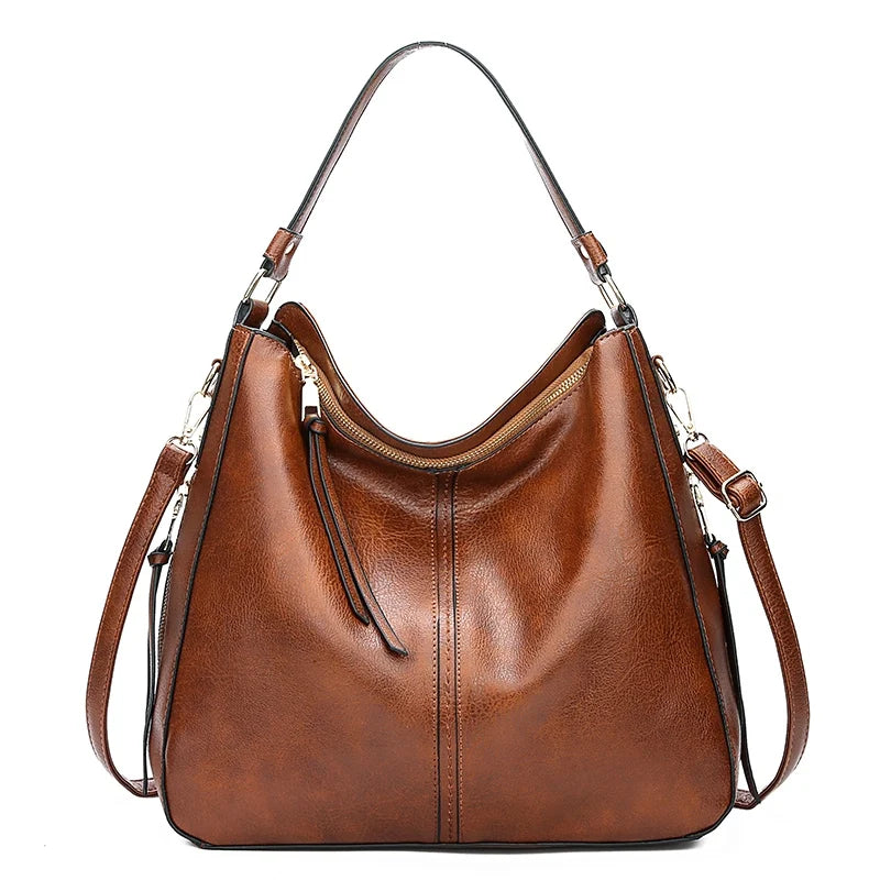 Mira – Vintage Leather Shoulder Bag