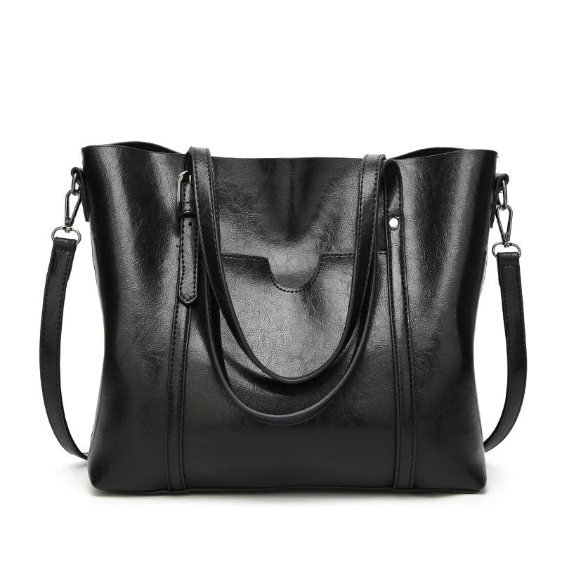Kelly – Refined Leather Shoulder Bag