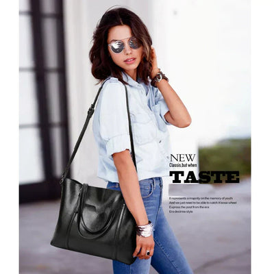 Kelly – Refined Leather Shoulder Bag