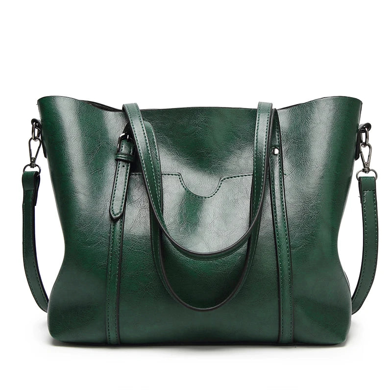 Kelly – Refined Leather Shoulder Bag