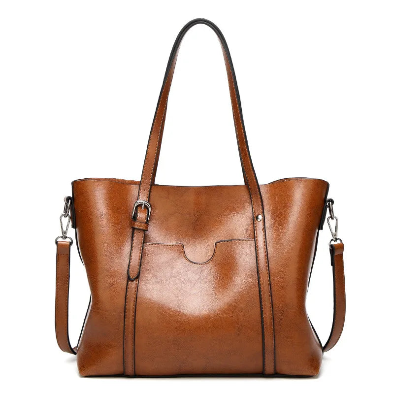 Kelly – Refined Leather Shoulder Bag