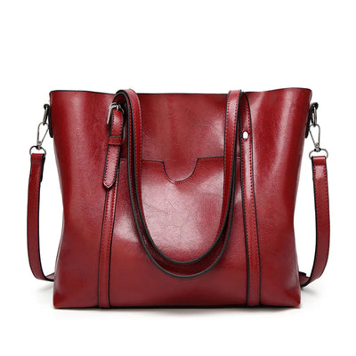 Kelly – Refined Leather Shoulder Bag