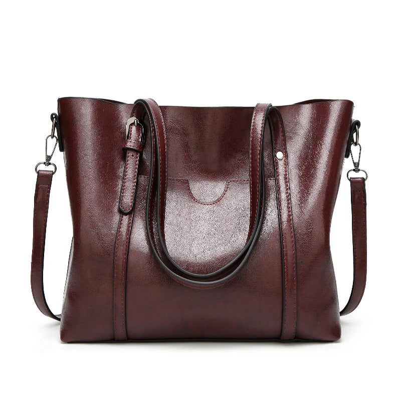 Kelly – Refined Leather Shoulder Bag