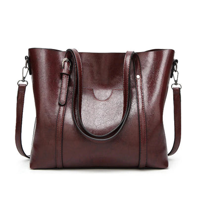 Kelly – Refined Leather Shoulder Bag