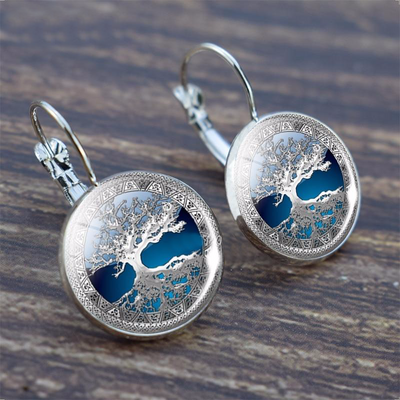 Willow – Silver Tree Stud Earrings