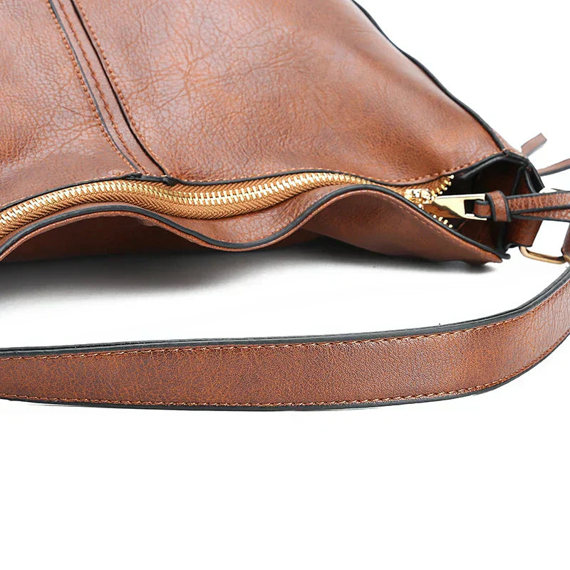 Mira – Vintage Leather Shoulder Bag