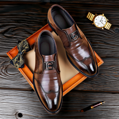 Jeremy™ | Boss-style Leather Shoes