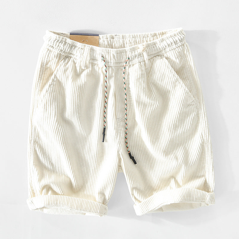 Logan – Corduroy Drawstring Shorts