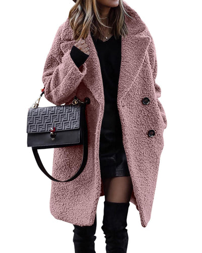 Stella - long plush coat