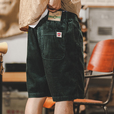 Logan – Corduroy Drawstring Shorts