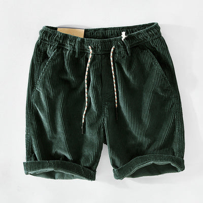 Logan – Corduroy Drawstring Shorts