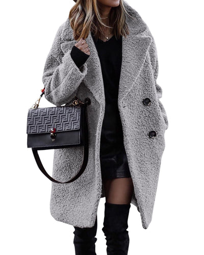 Stella - long plush coat