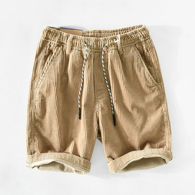 Logan – Corduroy Drawstring Shorts