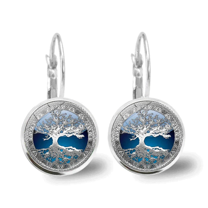 Willow – Silver Tree Stud Earrings