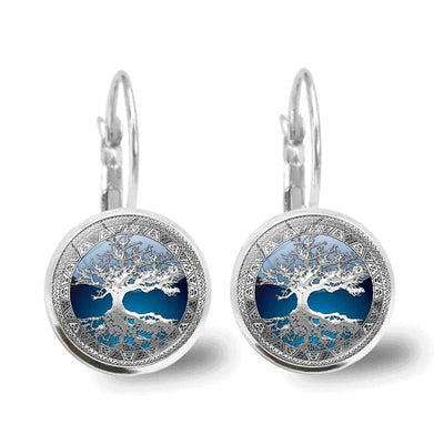 Willow – Silver Tree Stud Earrings
