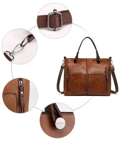 Rosie – Stylish Leather Shoulder Bag
