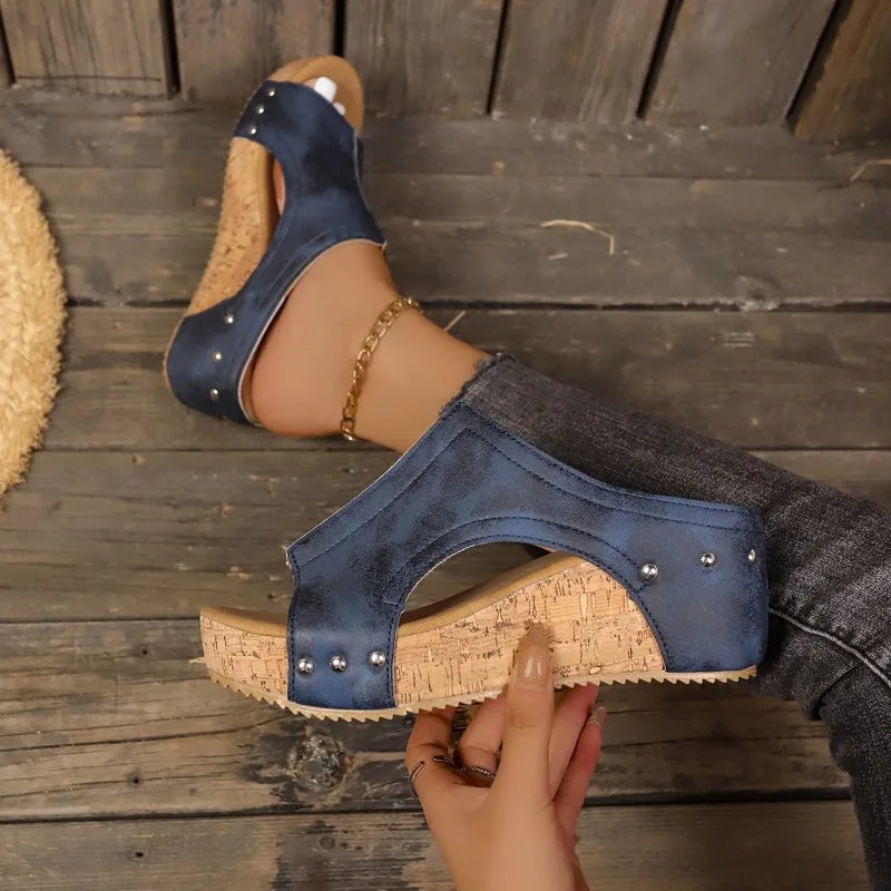 Marly Cork Wedges