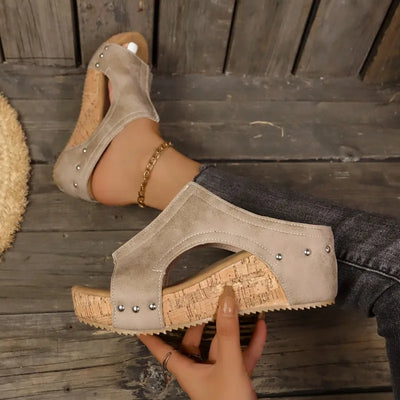 Marly Cork Wedges