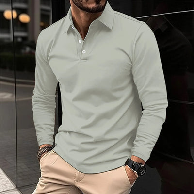 Eric™ - Casual Long-Sleeved Polo