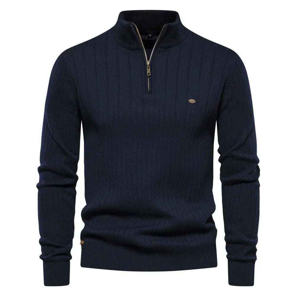 Hudson – Quarter-Zip Sweater