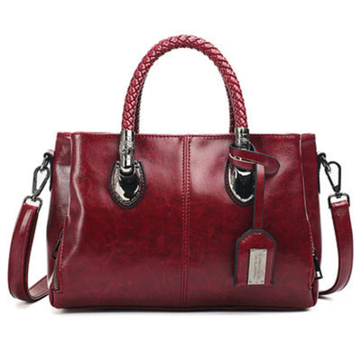 Rowan™ Elegant Leather Dufflebag