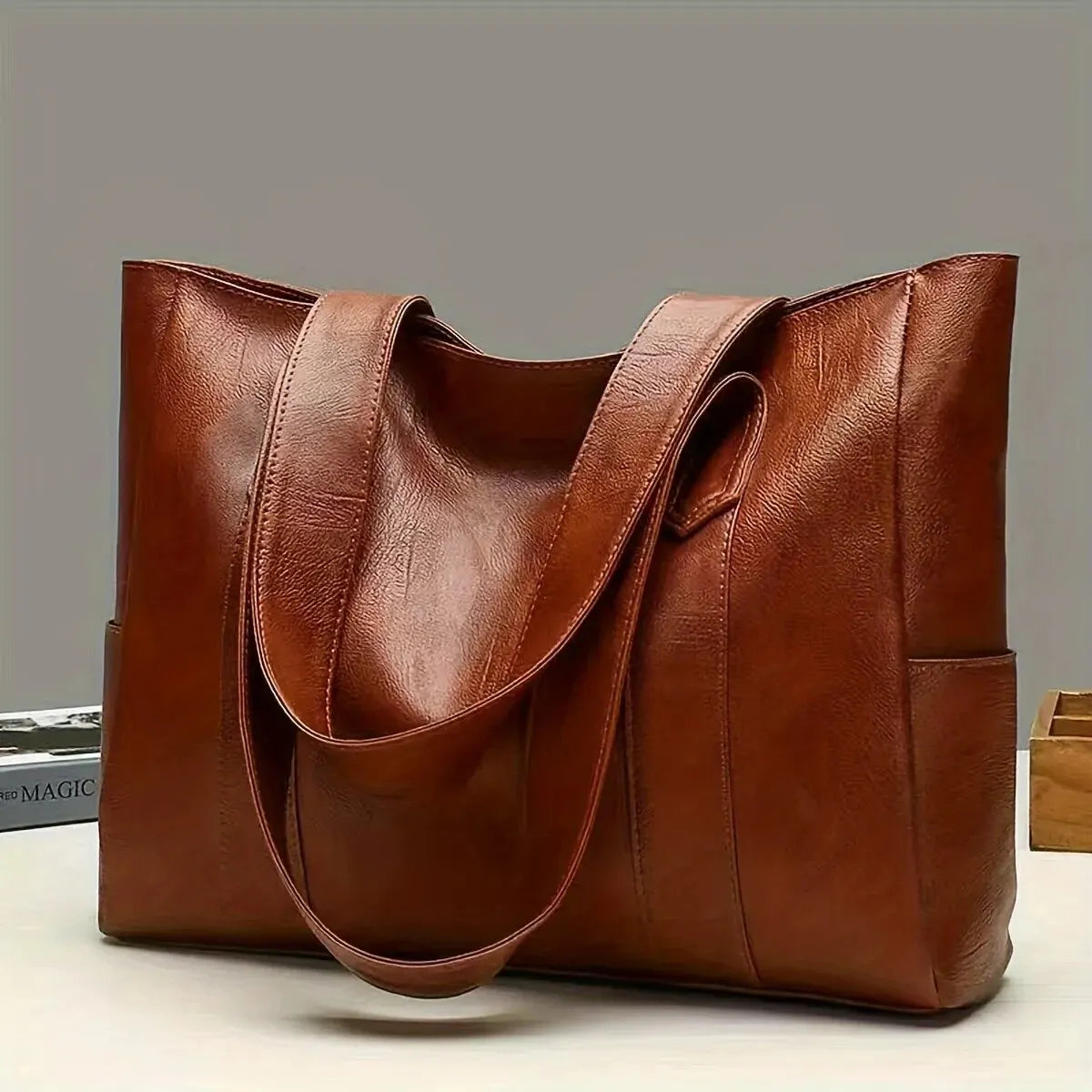 Martha – Timeless Leather Shoulder Bag