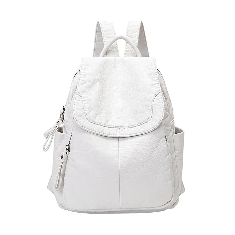 Rowan™ Washed leather backpack