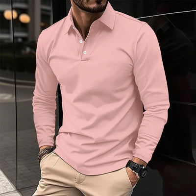 Eric™ - Casual Long-Sleeved Polo