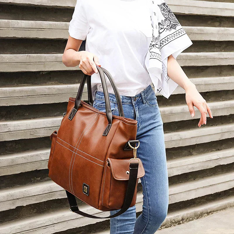 Rowan™ Large Leather Tote Bag