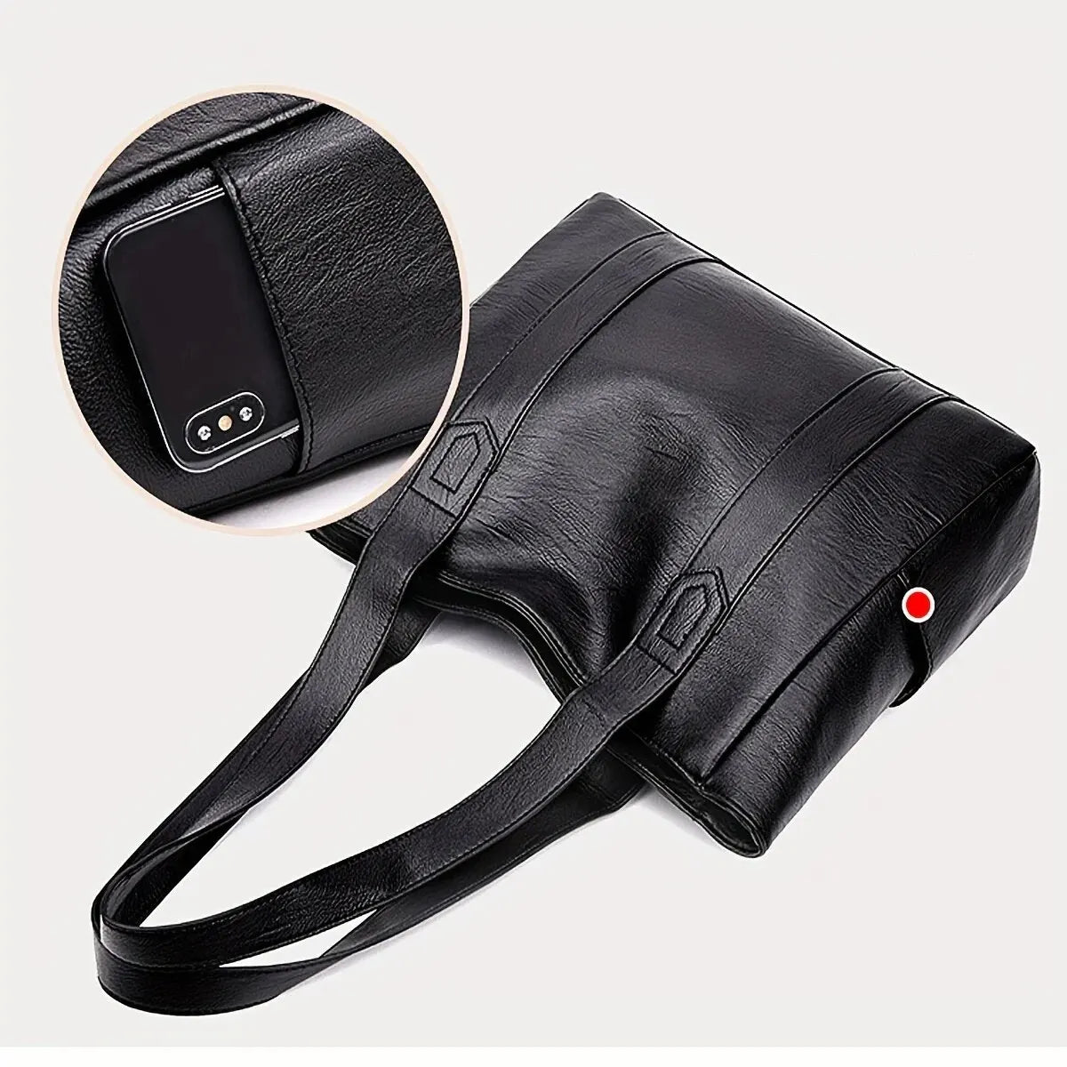 Martha – Timeless Leather Shoulder Bag
