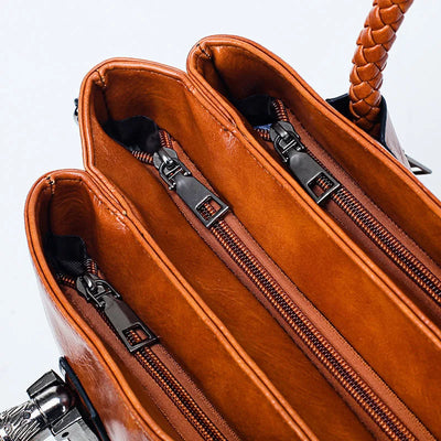 Rowan™ Elegant Leather Dufflebag