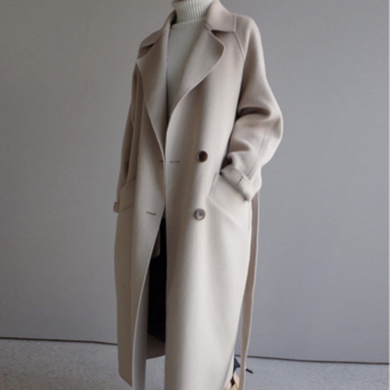 CARINA - WOMEN'S WOOL TRENCH