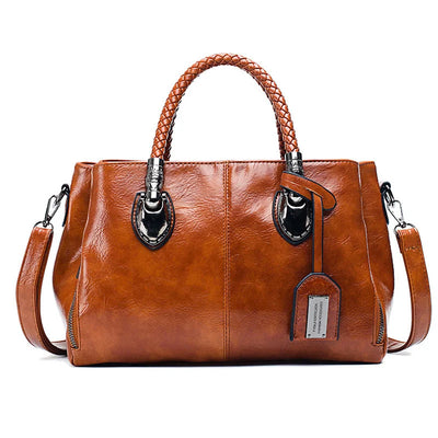 Rowan™ Elegant Leather Dufflebag