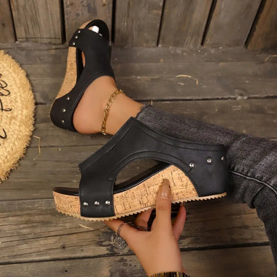 Marly Cork Wedges