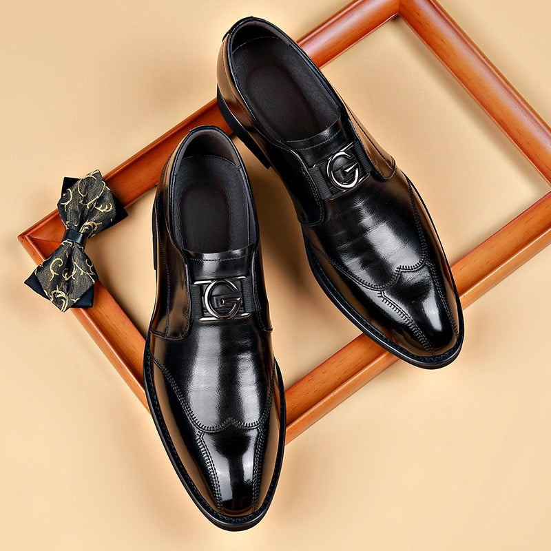 Jeremy™ | Boss-style Leather Shoes