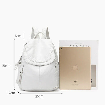 Rowan™ Washed leather backpack