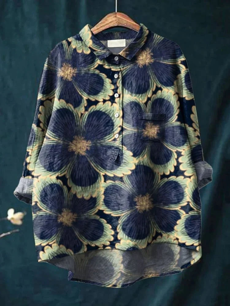 Midnight – Petal Shirt