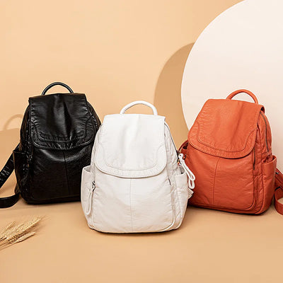 Rowan™ Washed leather backpack