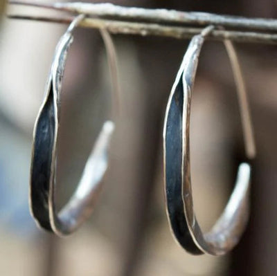 Thea – Large Circle Statement Earring
