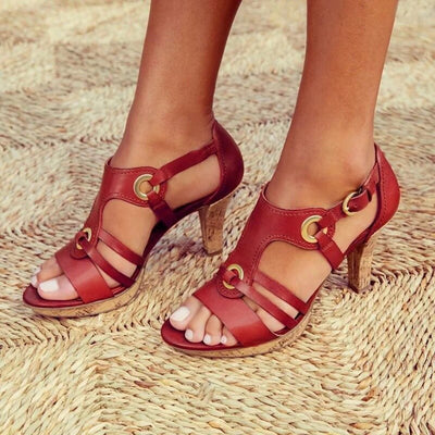 Bella - Comfortable Heel Sandal