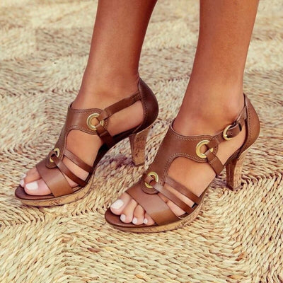 Bella - Comfortable Heel Sandal
