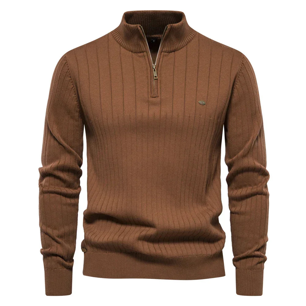 Hudson – Quarter-Zip Sweater