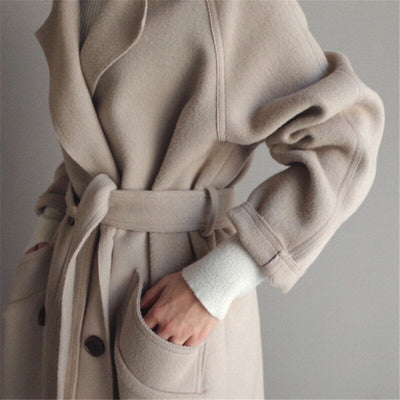 CARINA - WOMEN'S WOOL TRENCH